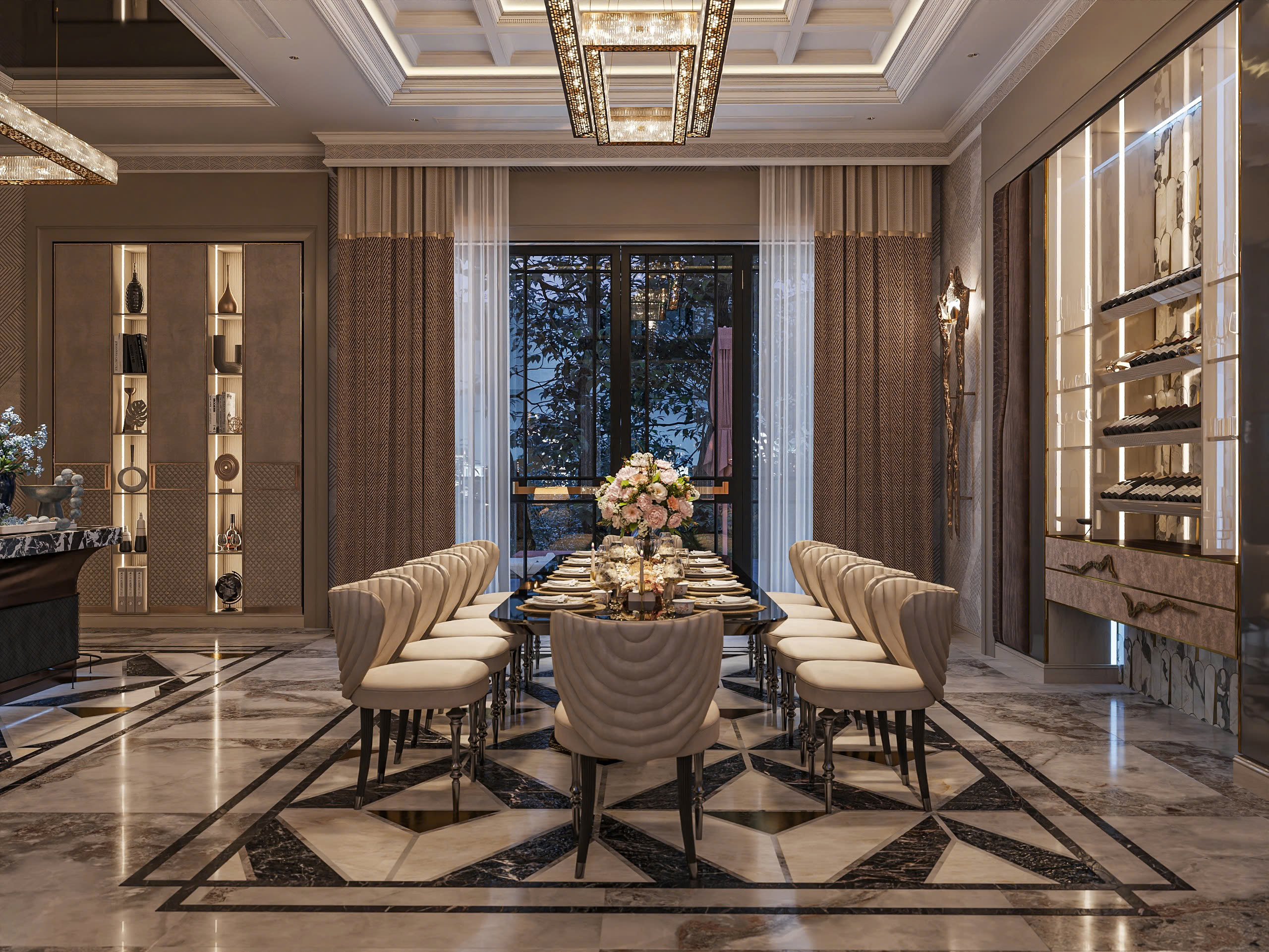 thiết kế nội thất vinhomes vũ yên