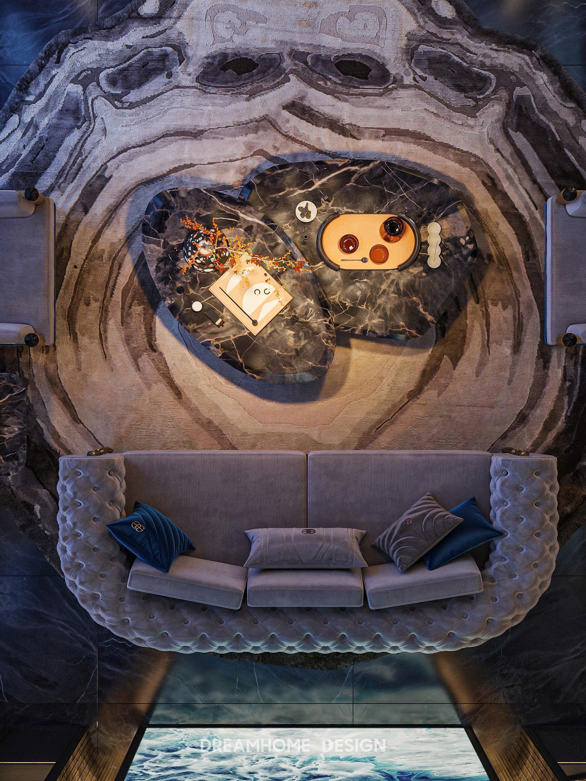 thiết kế nội thất biệt thự hoàng gia