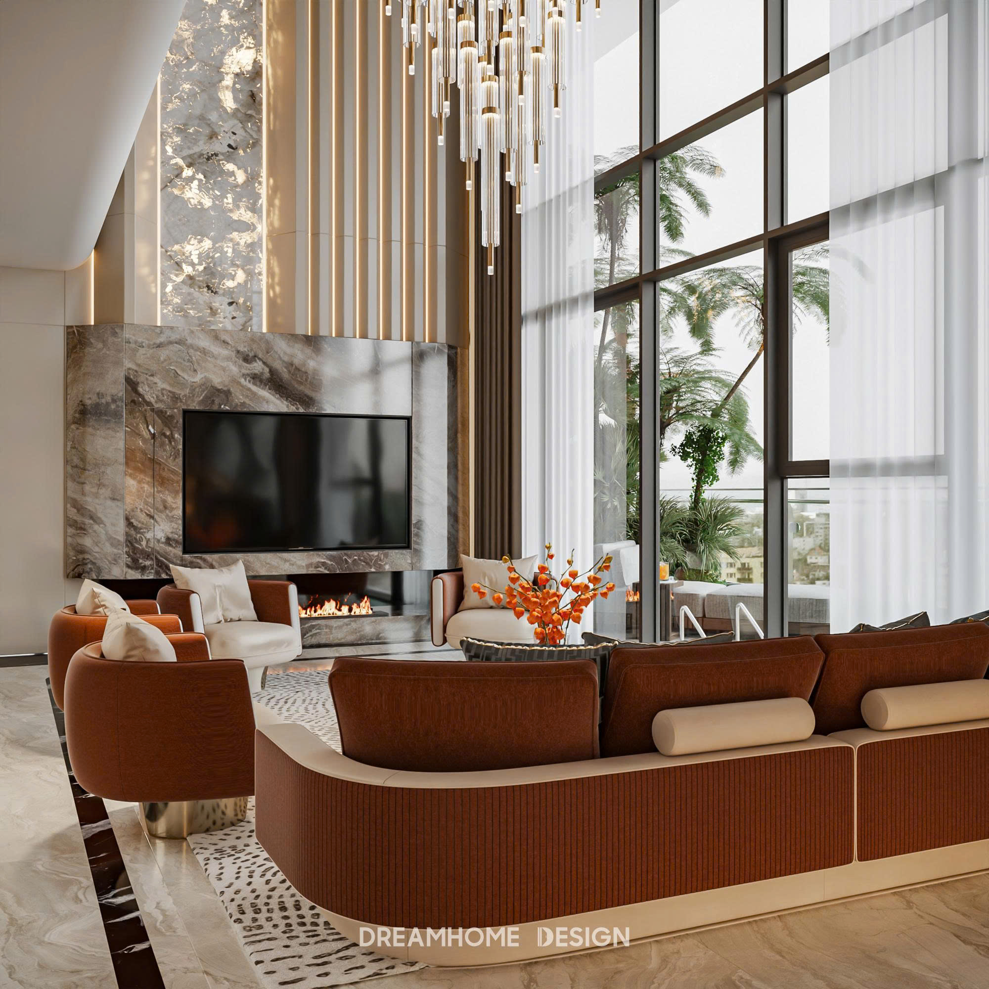 thiết kế nội thất duplex 2026