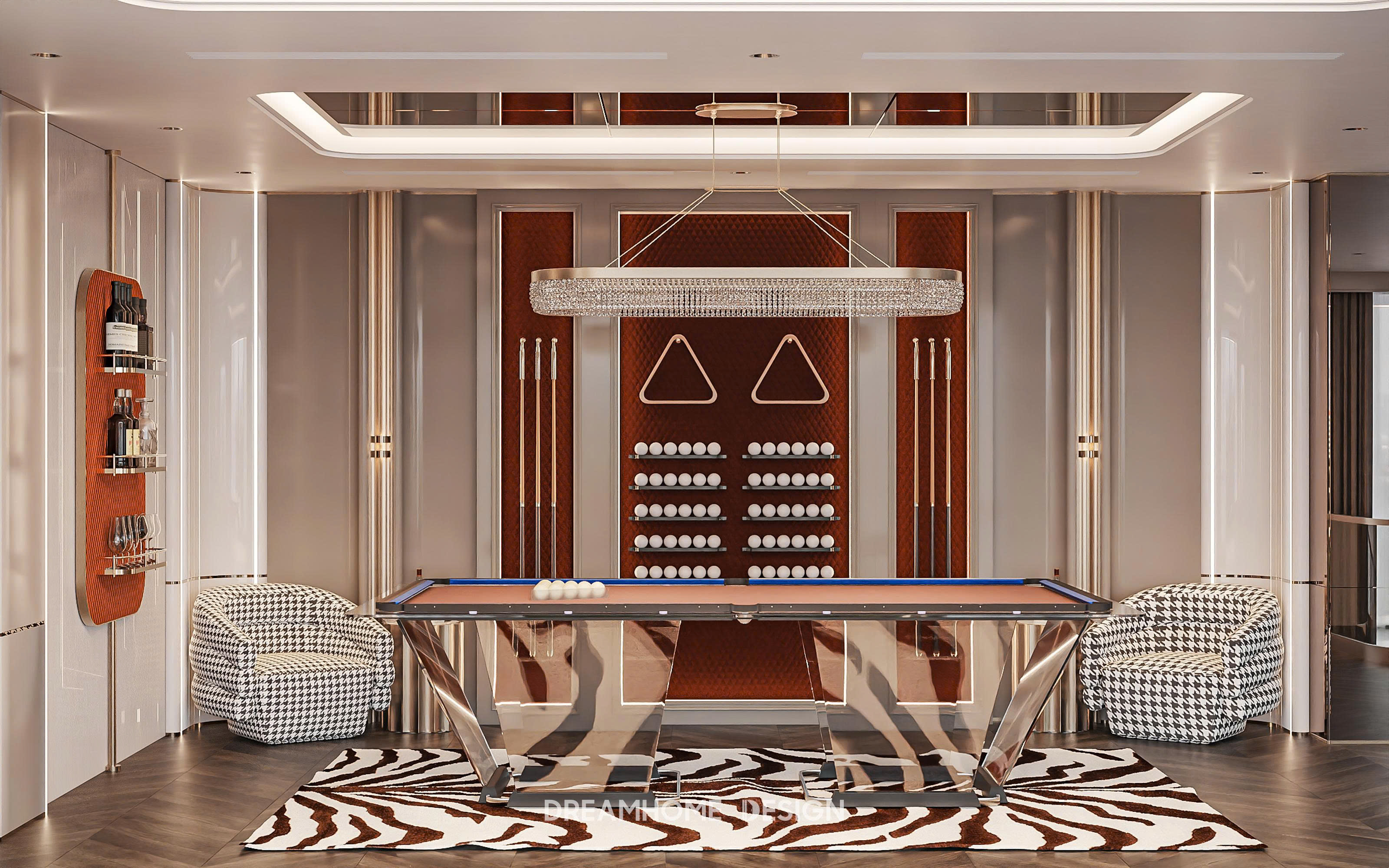 thiết kế nội thất biệt thự Đảo Vua