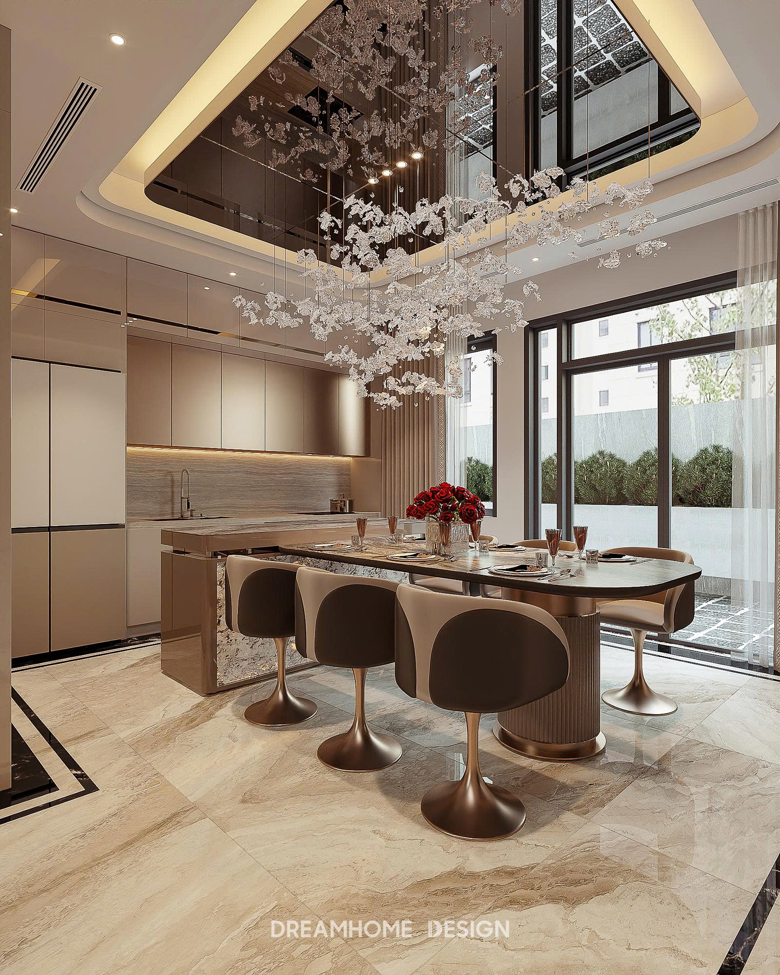 thiết kế nội thất vinhomes cổ loa