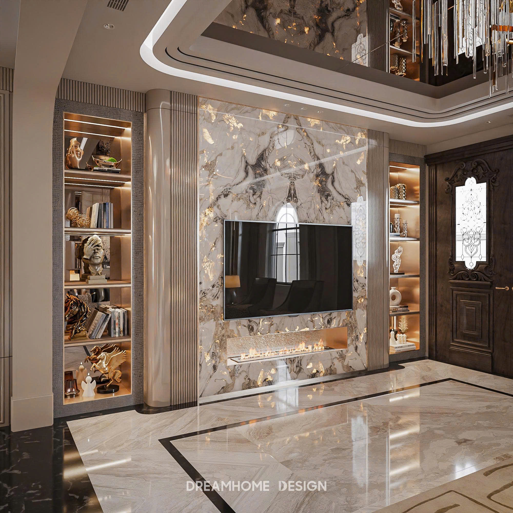 xu hướng thiết kế phòng khách