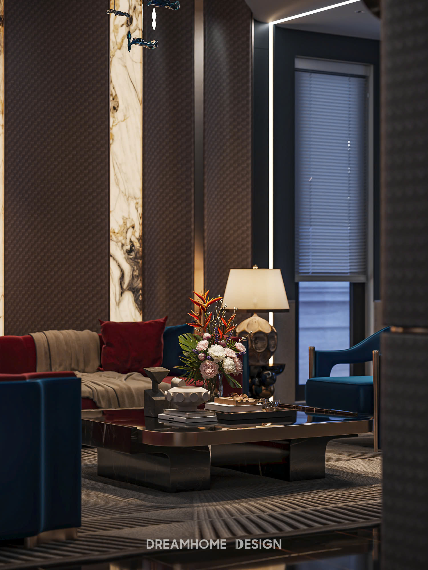 xu hướng thiết kế phòng khách