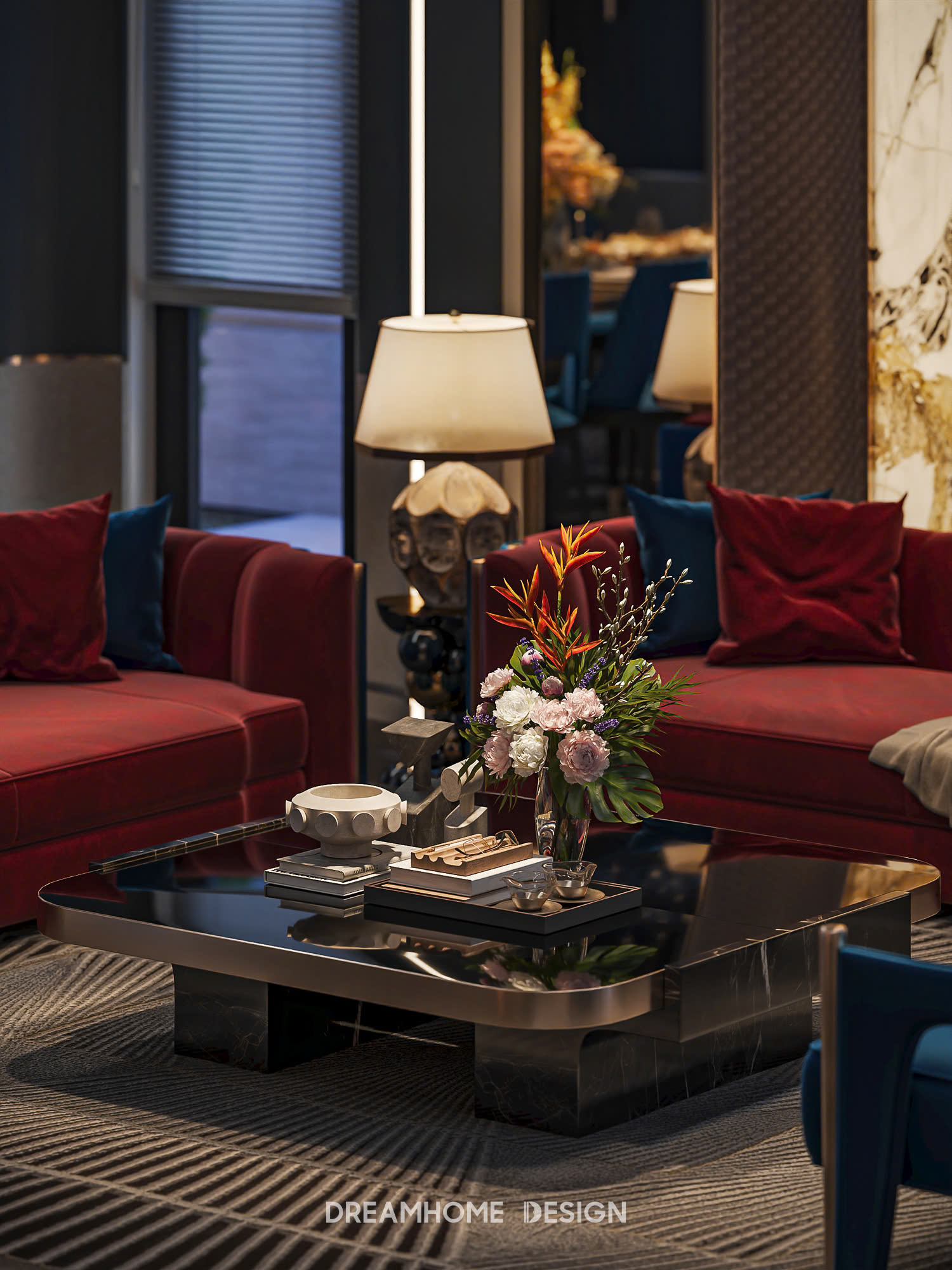 xu hướng thiết kế phòng khách