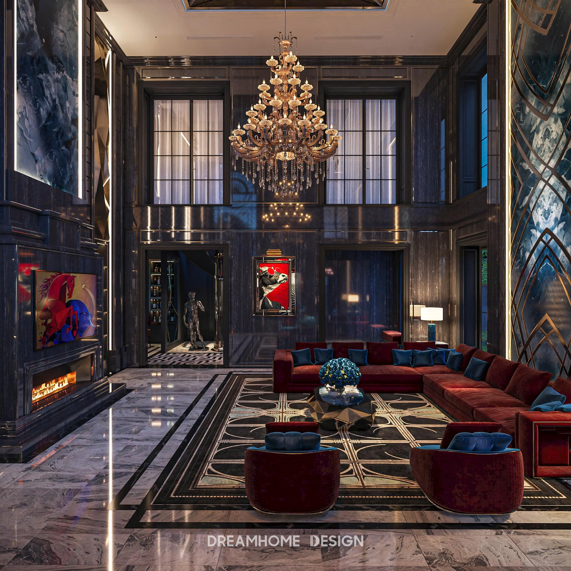 thiết kế nội thất vinhomes cổ loa