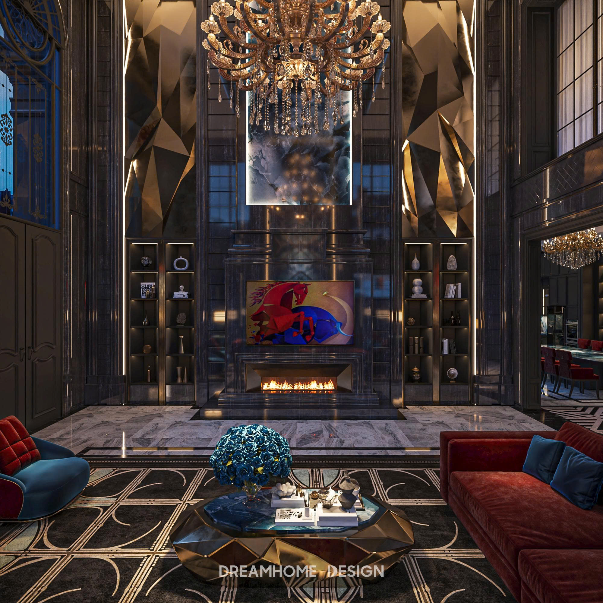 thiết kế nội thất vinhomes cổ loa