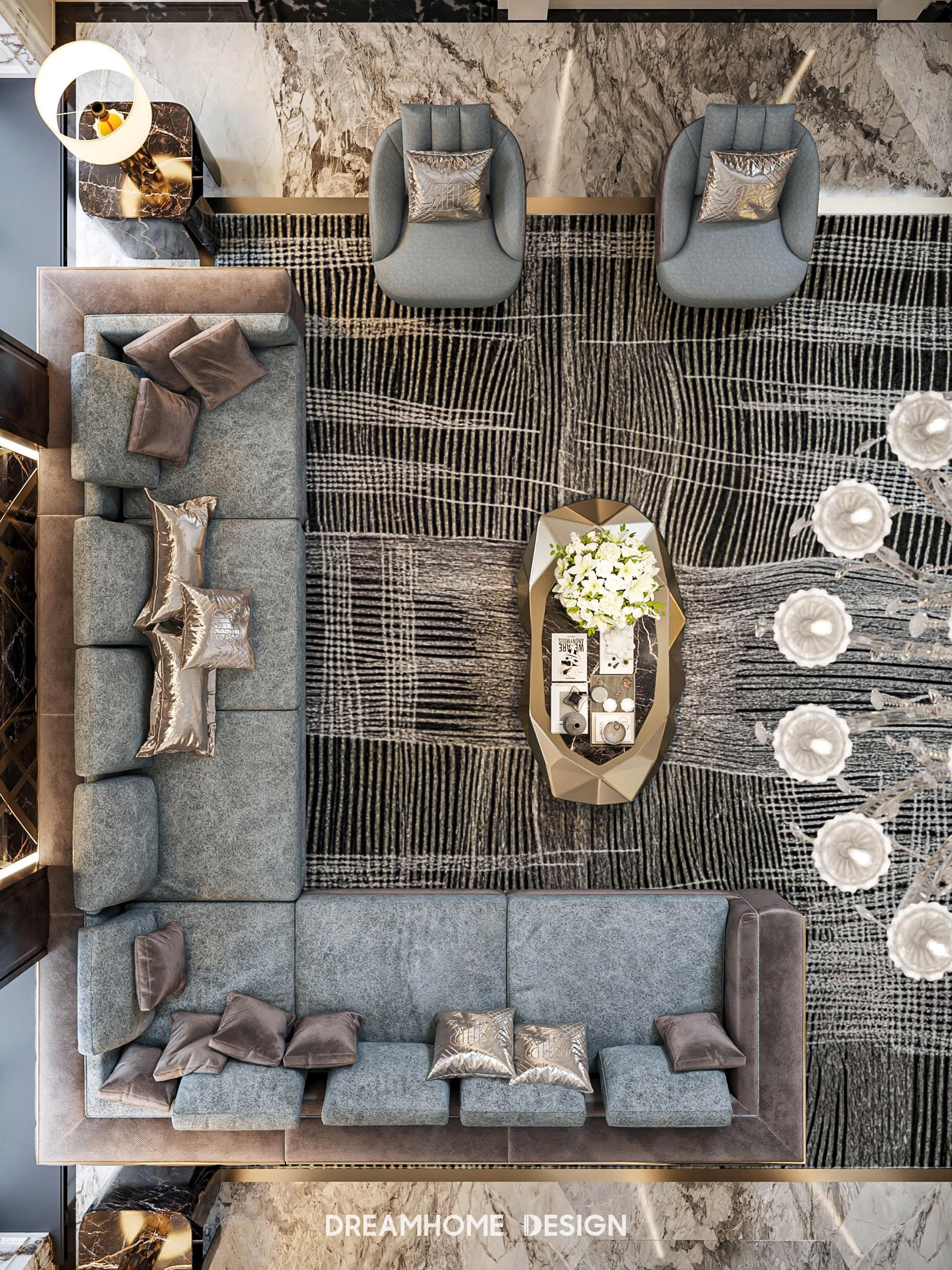 xu hướng thiết kế phòng khách