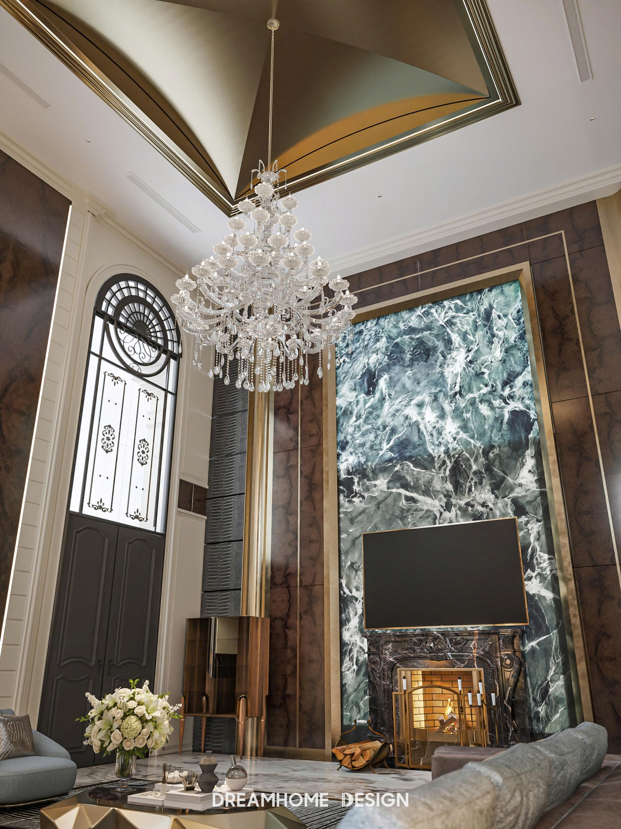 xu hướng thiết kế phòng khách