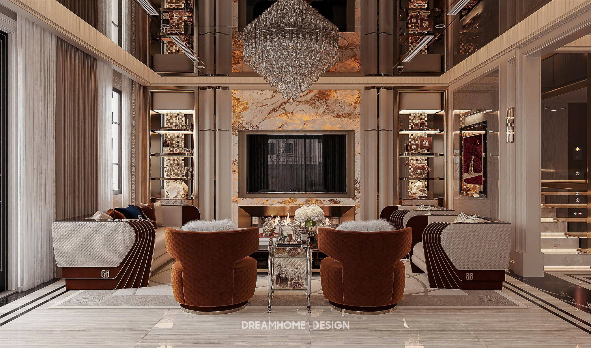 thiết kế nội thất noble crystal