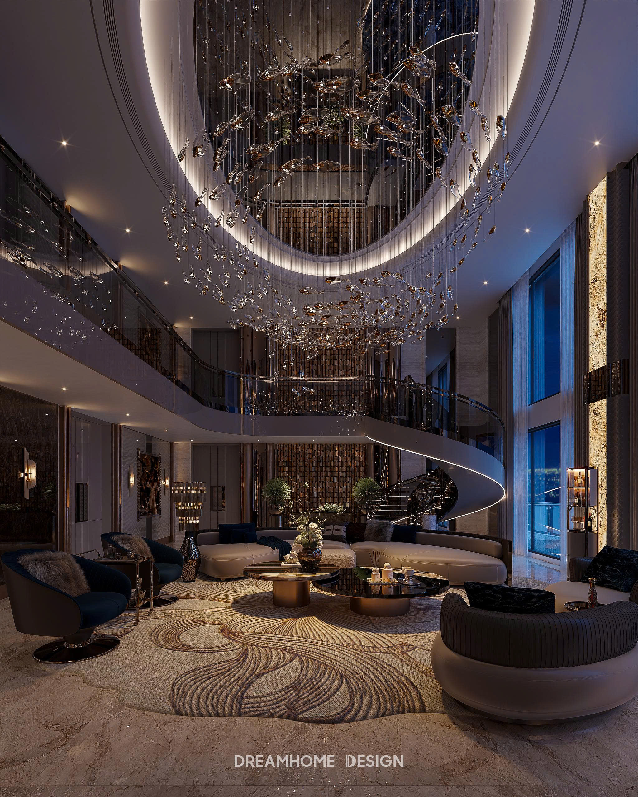 mẫu phòng khách sang trọng