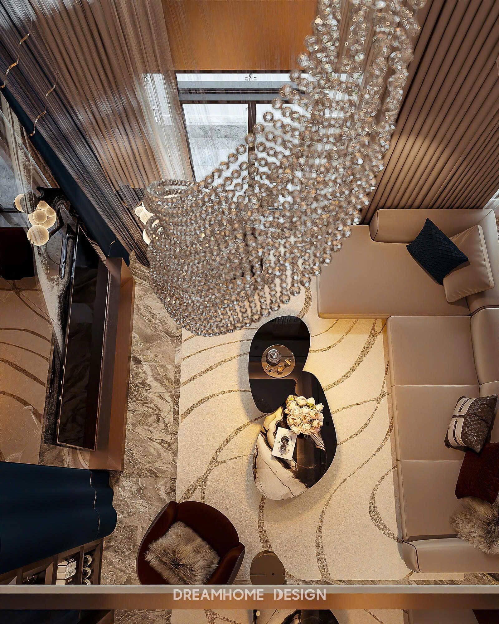 mẫu phòng khách sang trọng