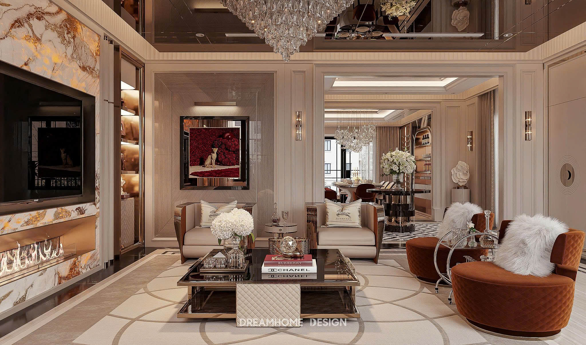 thiết kế nội thất noble crystal