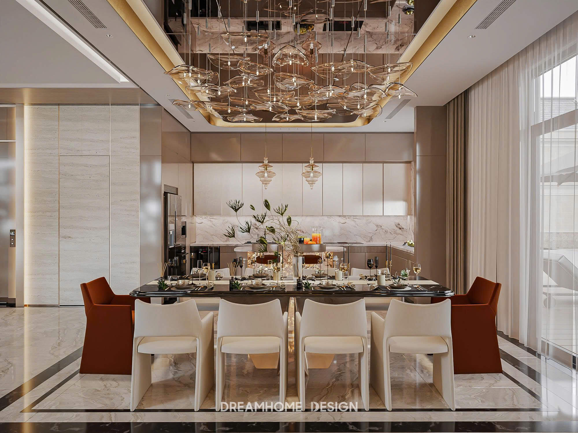 thiết kế nội thất noble crystal