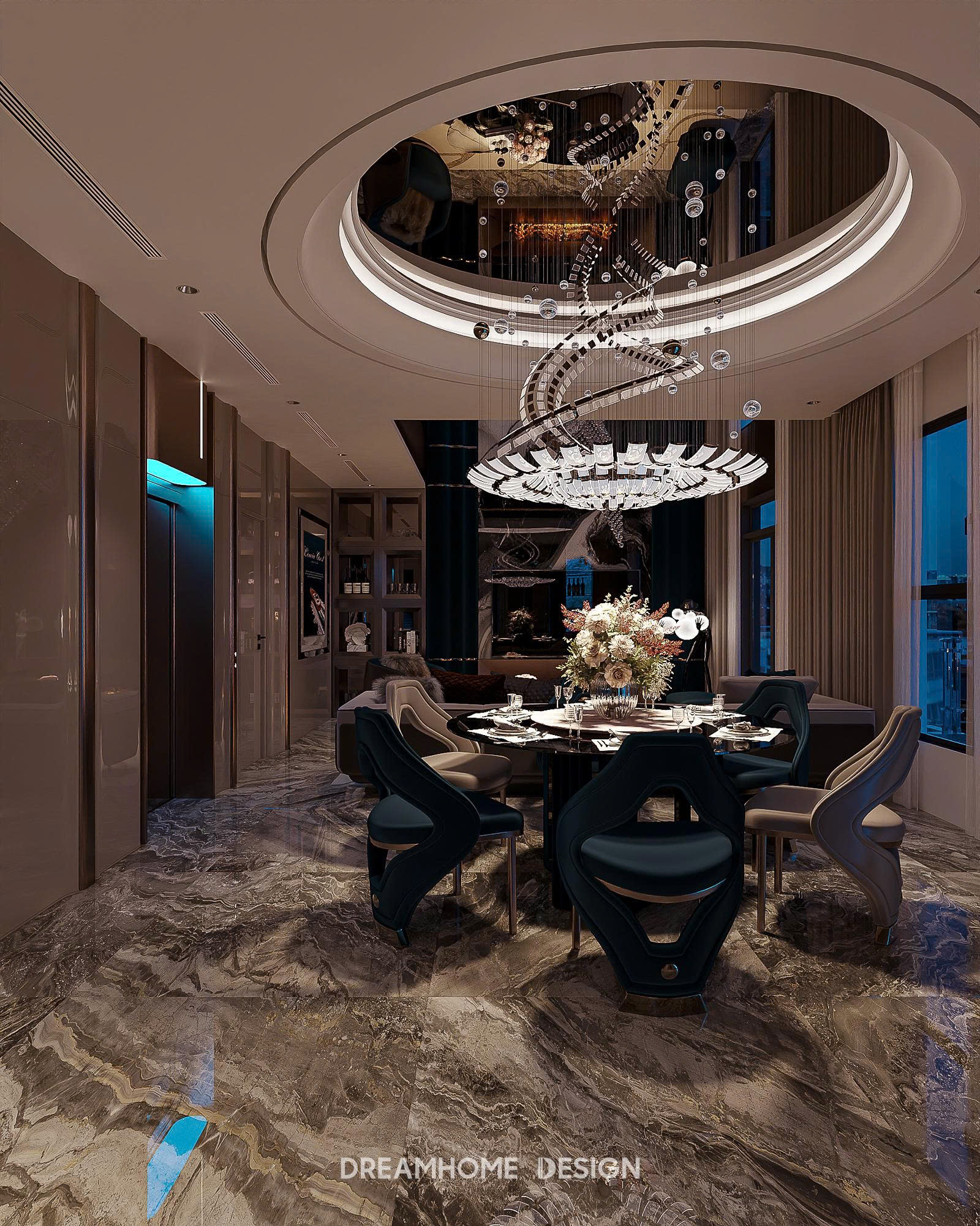 thiết kế penthouse