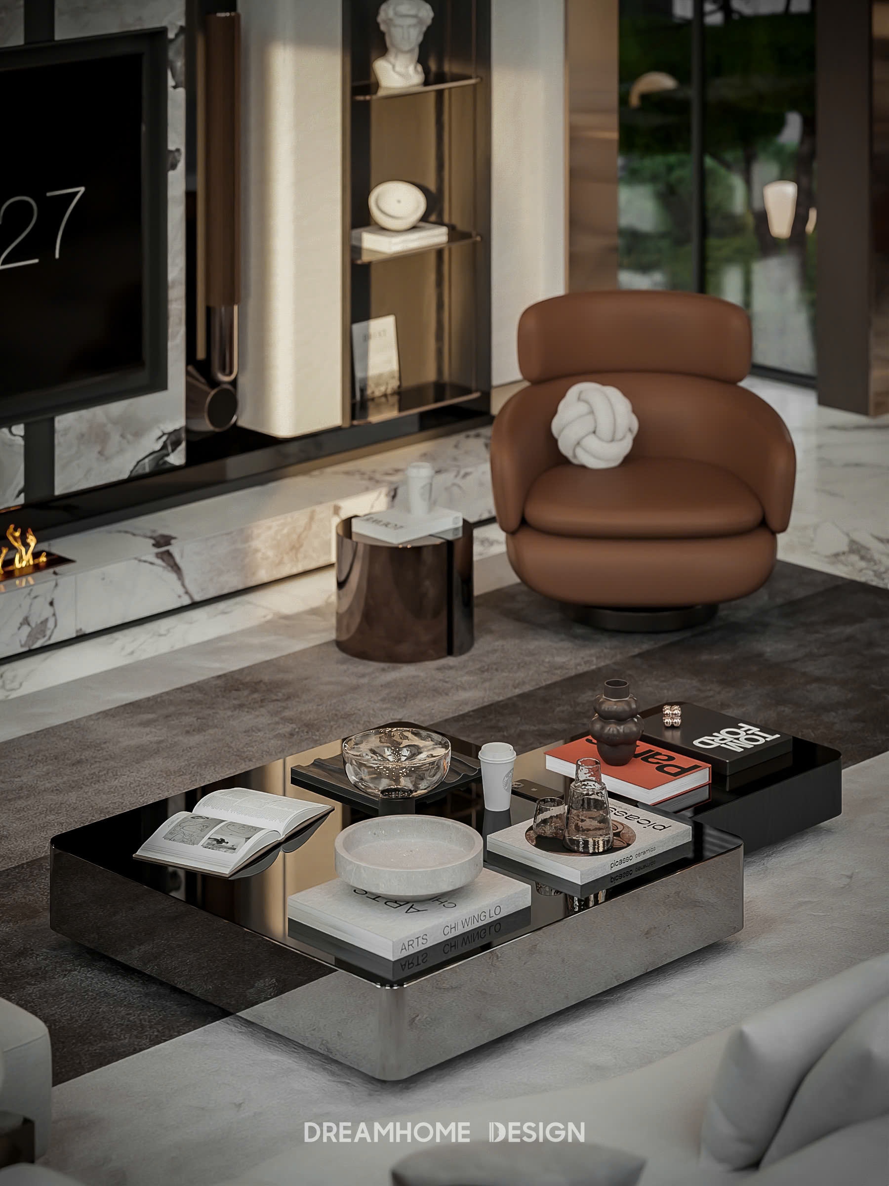 mẫu phòng khách sang trọng