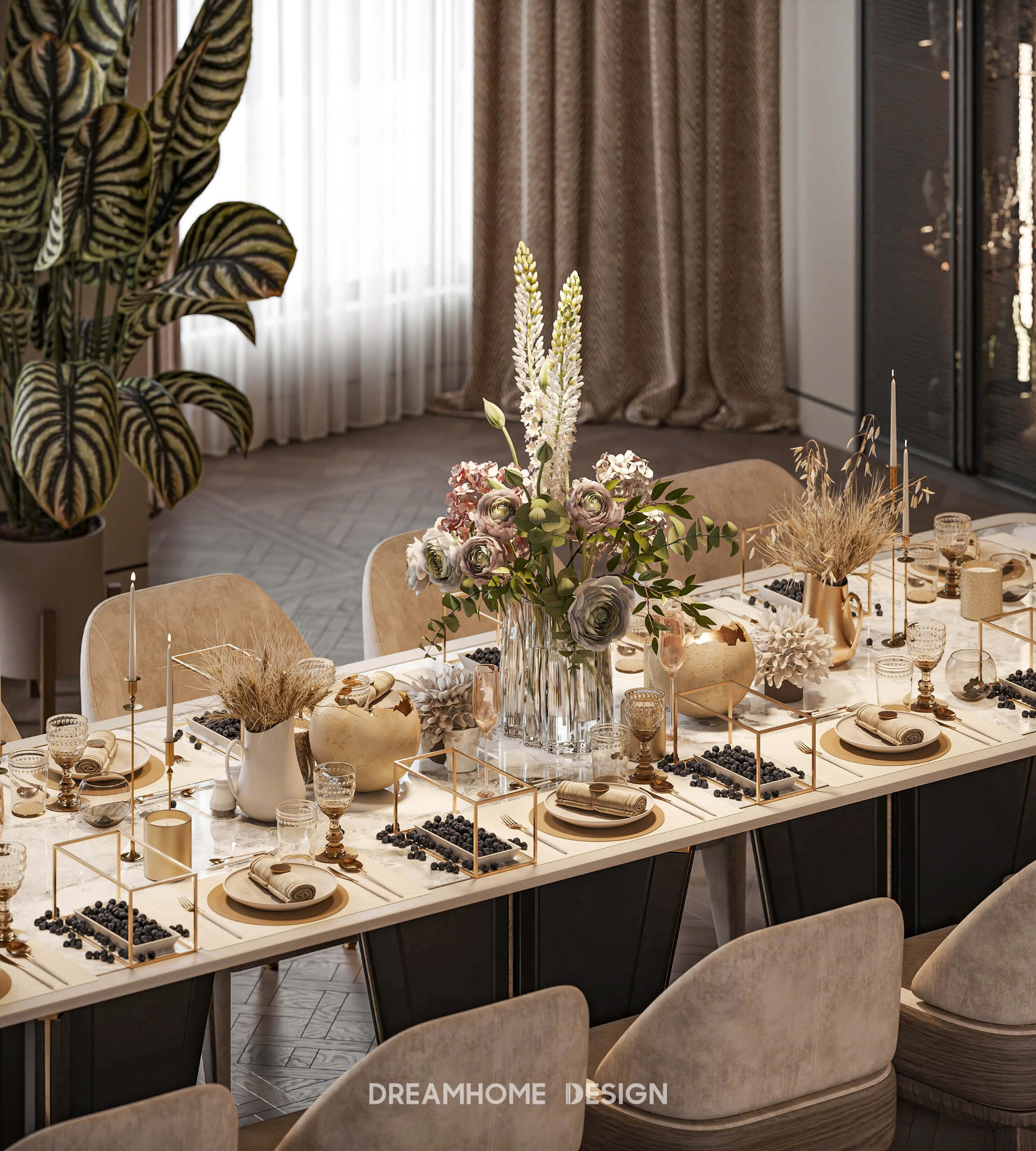 thiết kế nội thất noble crystal