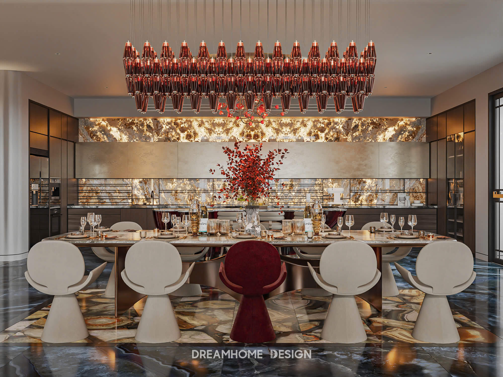 thiết kế nội thất noble crystal