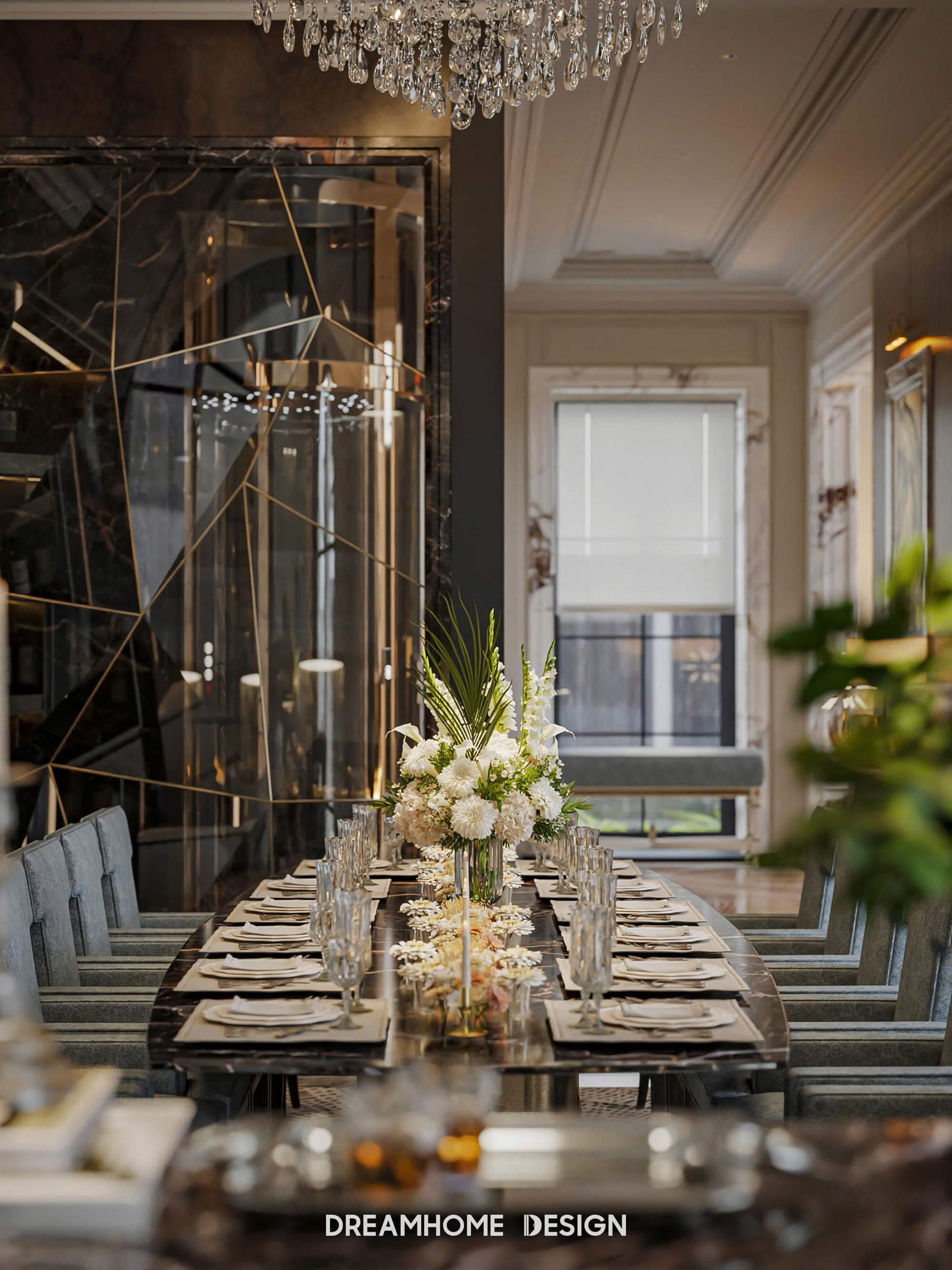 thiết kế nội thất noble crystal