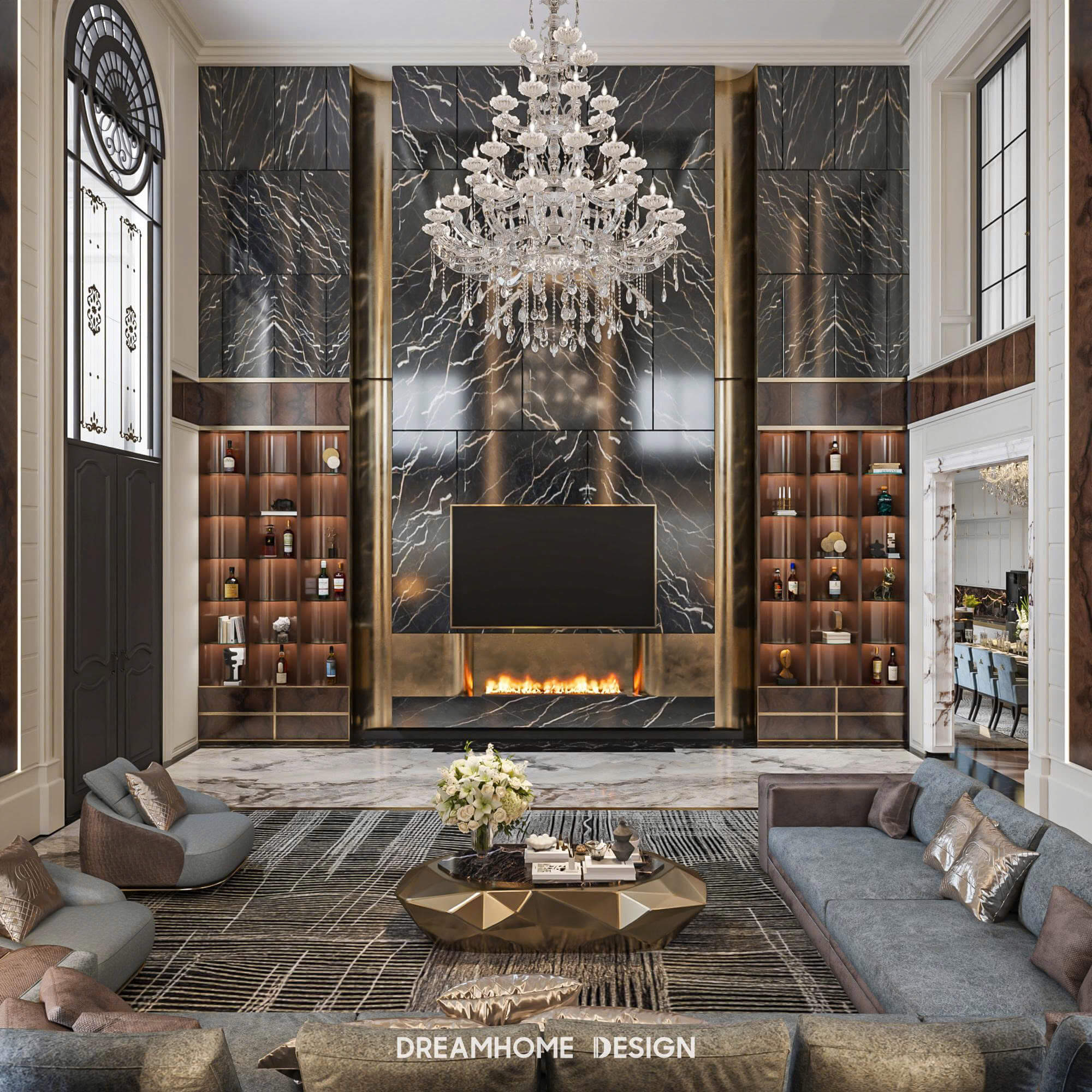 thiết kế nội thất noble crystal