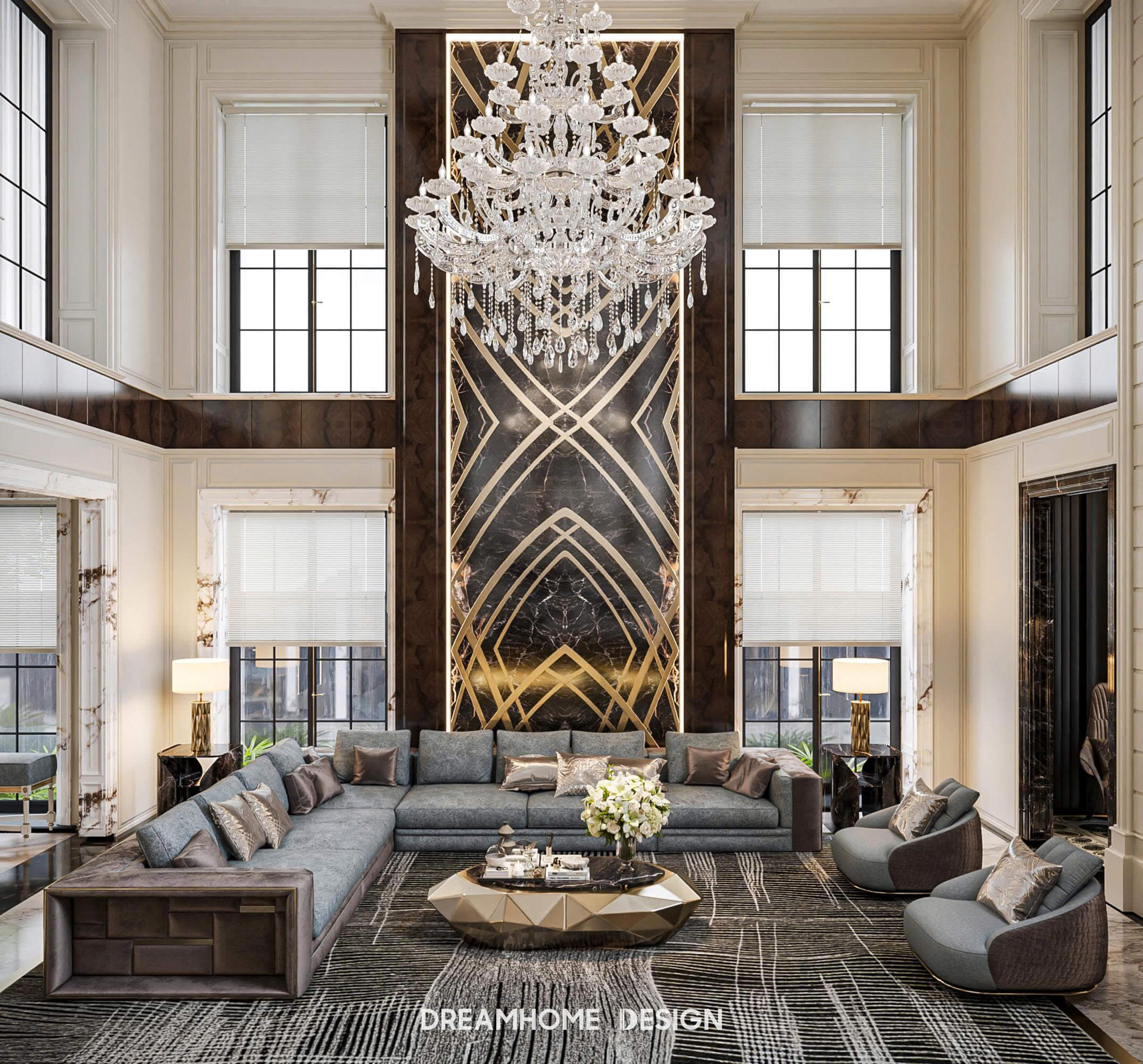 thiết kế nội thất noble crystal