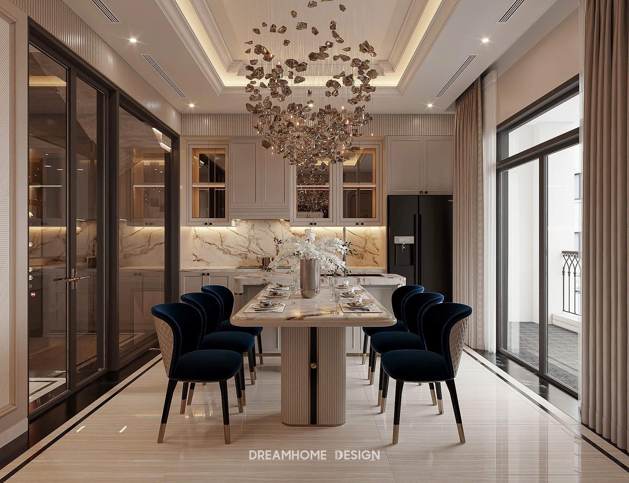 thiết kế nội thất vinhomes cổ loa 