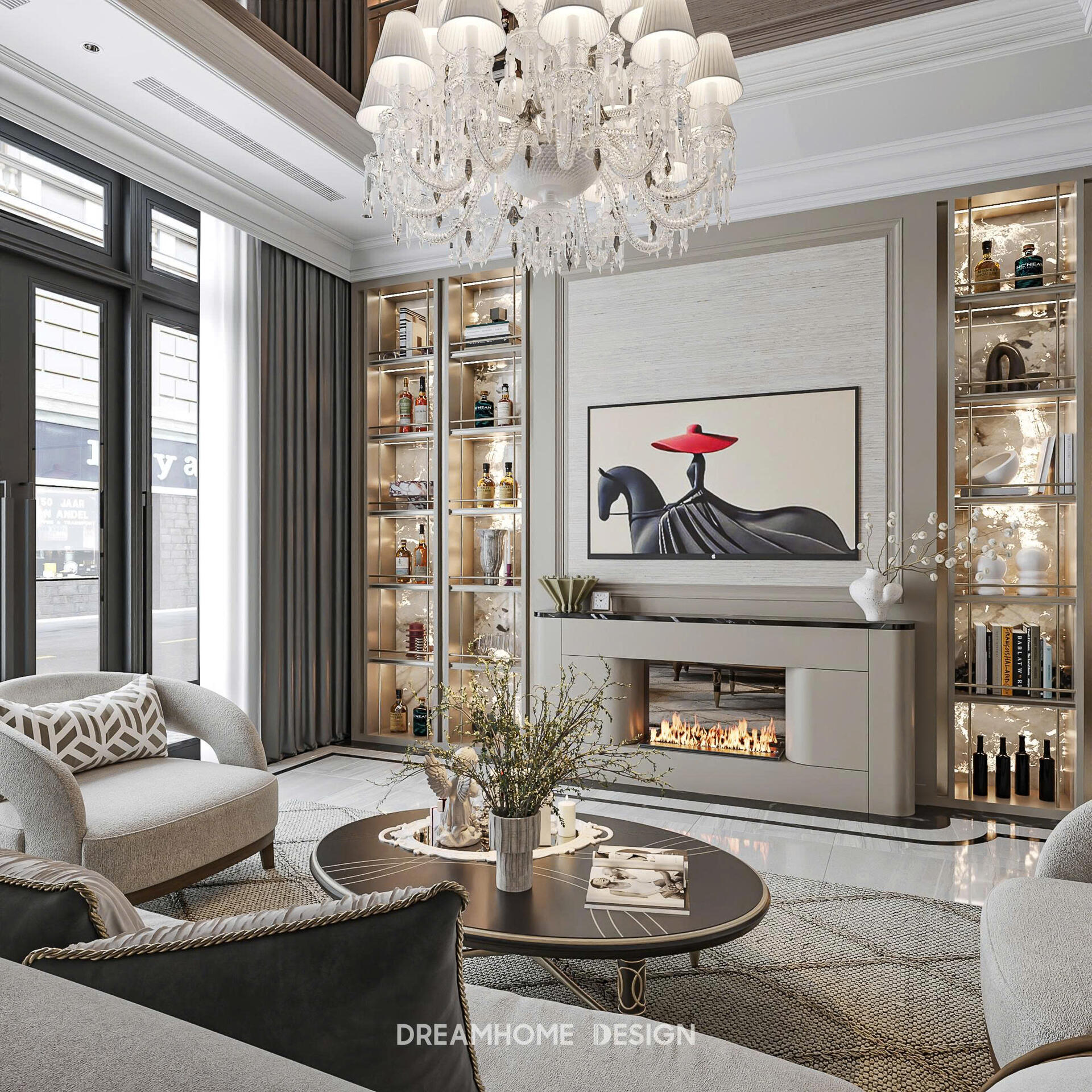 thiết kế nội thất vinhomes cổ loa 