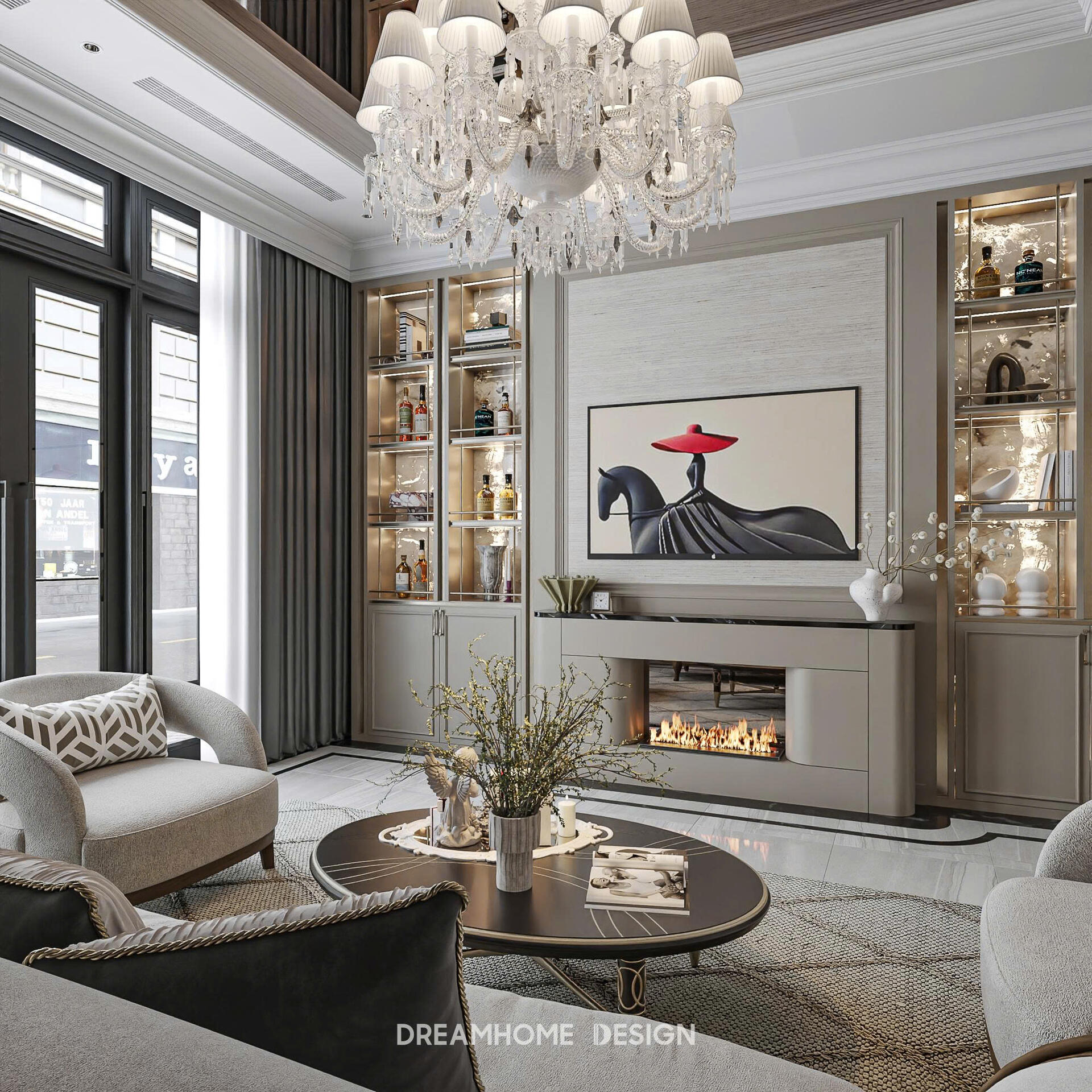 thiết kế nội thất vinhomes cổ loa 