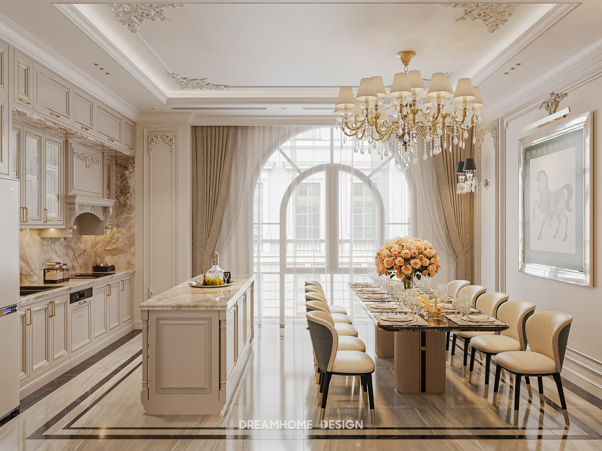 nội thất biệt thự vinhomes vũ yên 
