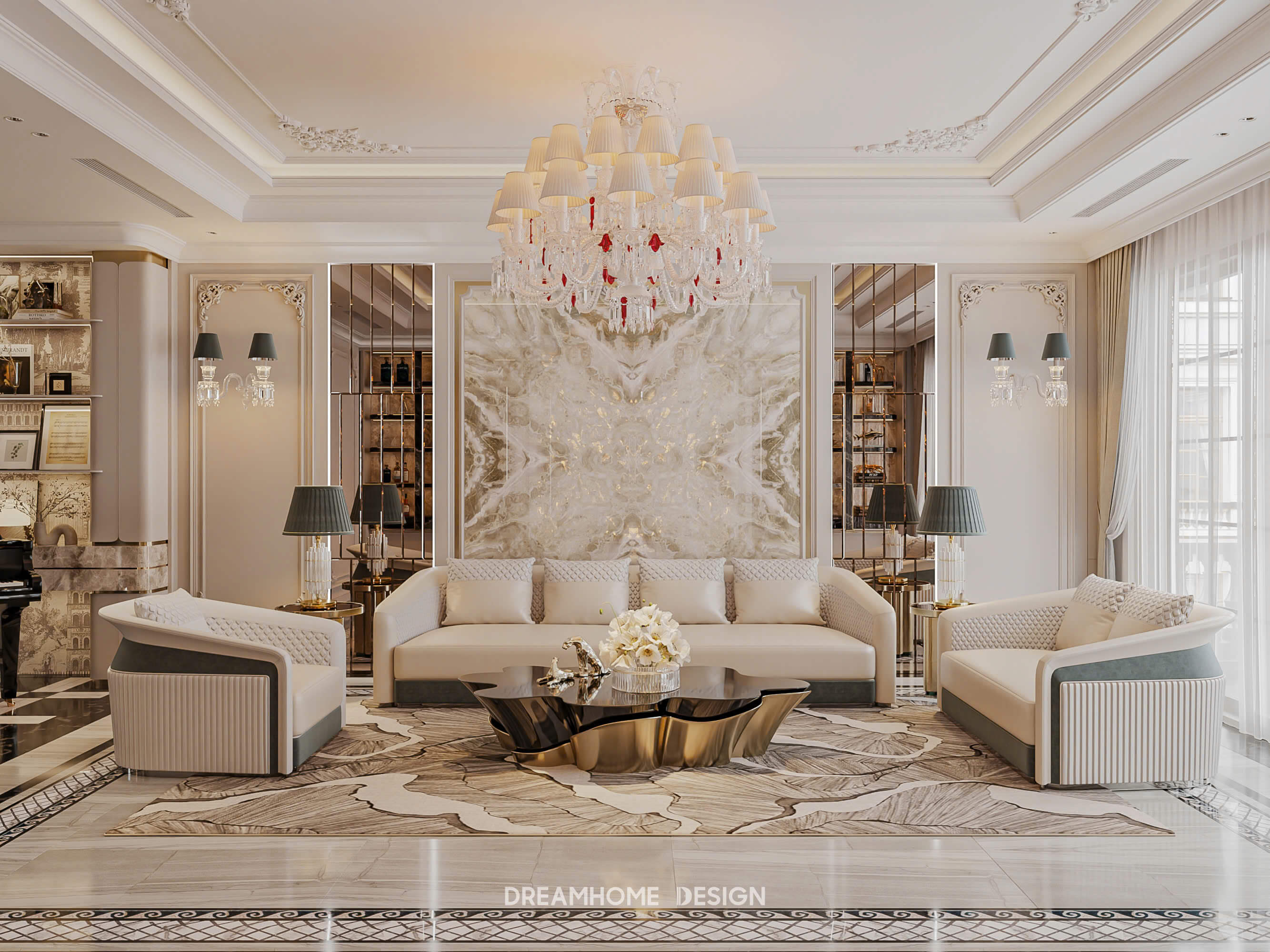 nội thất biệt thự vinhomes vũ yên 