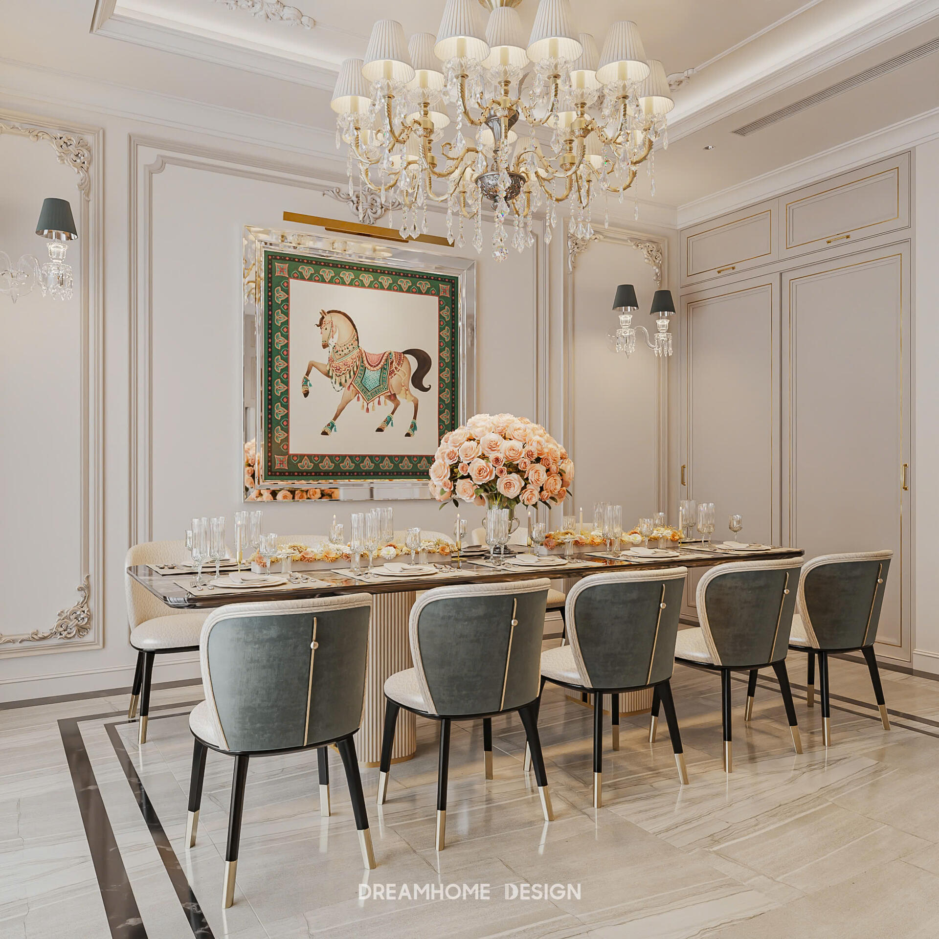 nội thất biệt thự vinhomes vũ yên 