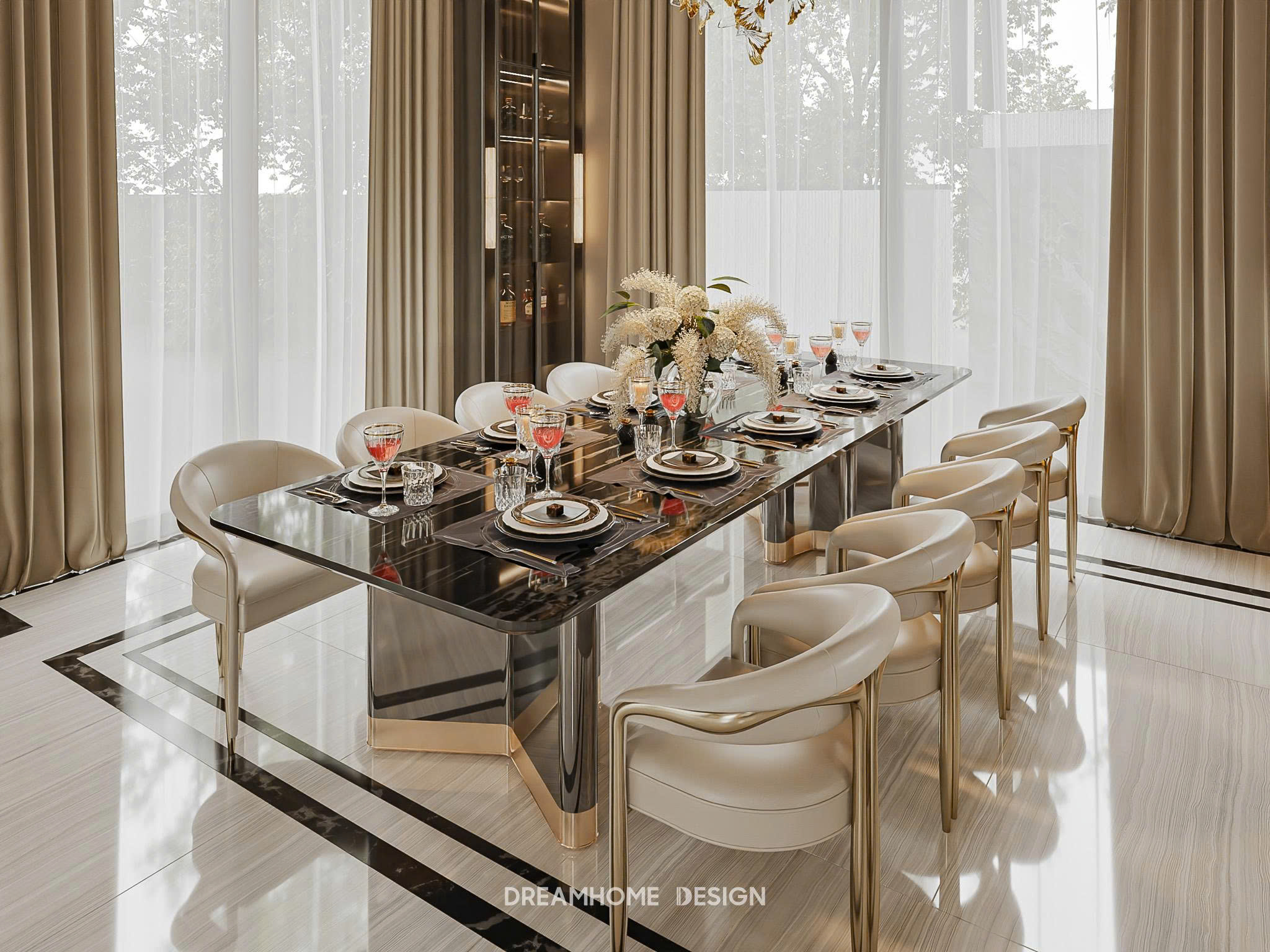 thiết kế nội thất noble crystal