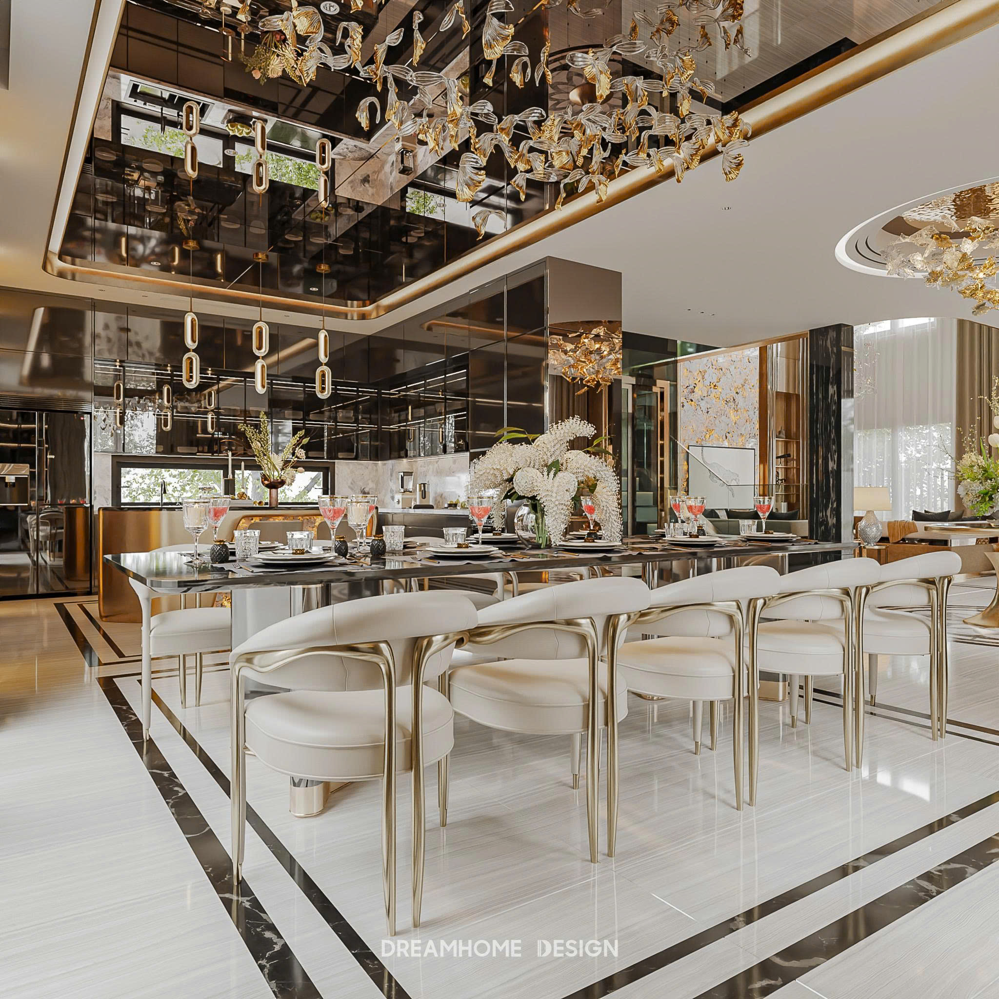 thiết kế nội thất noble crystal