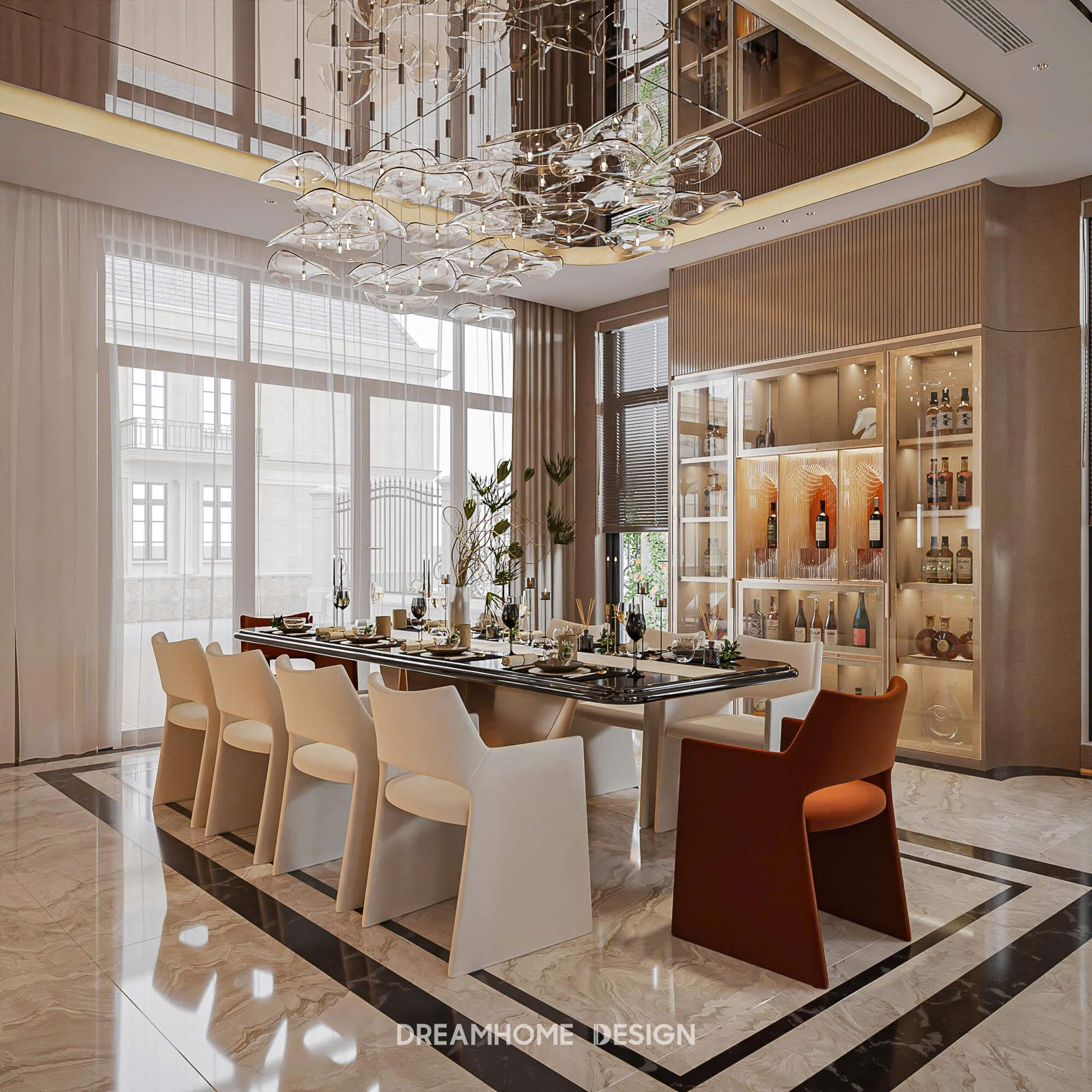 thiết kế nội thất noble crystal