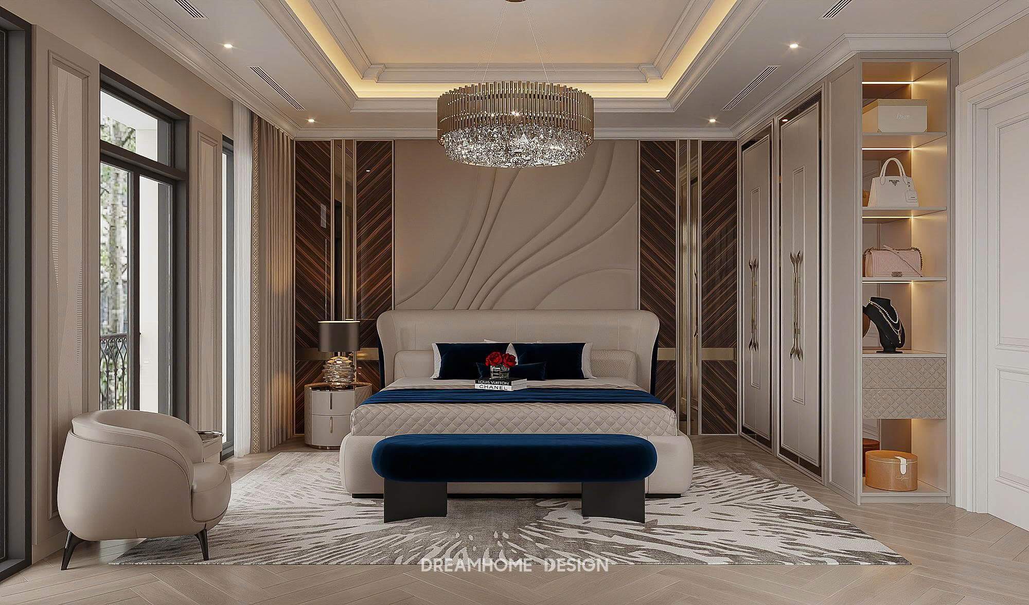 thiết kế nội thất vinhomes đan phượng